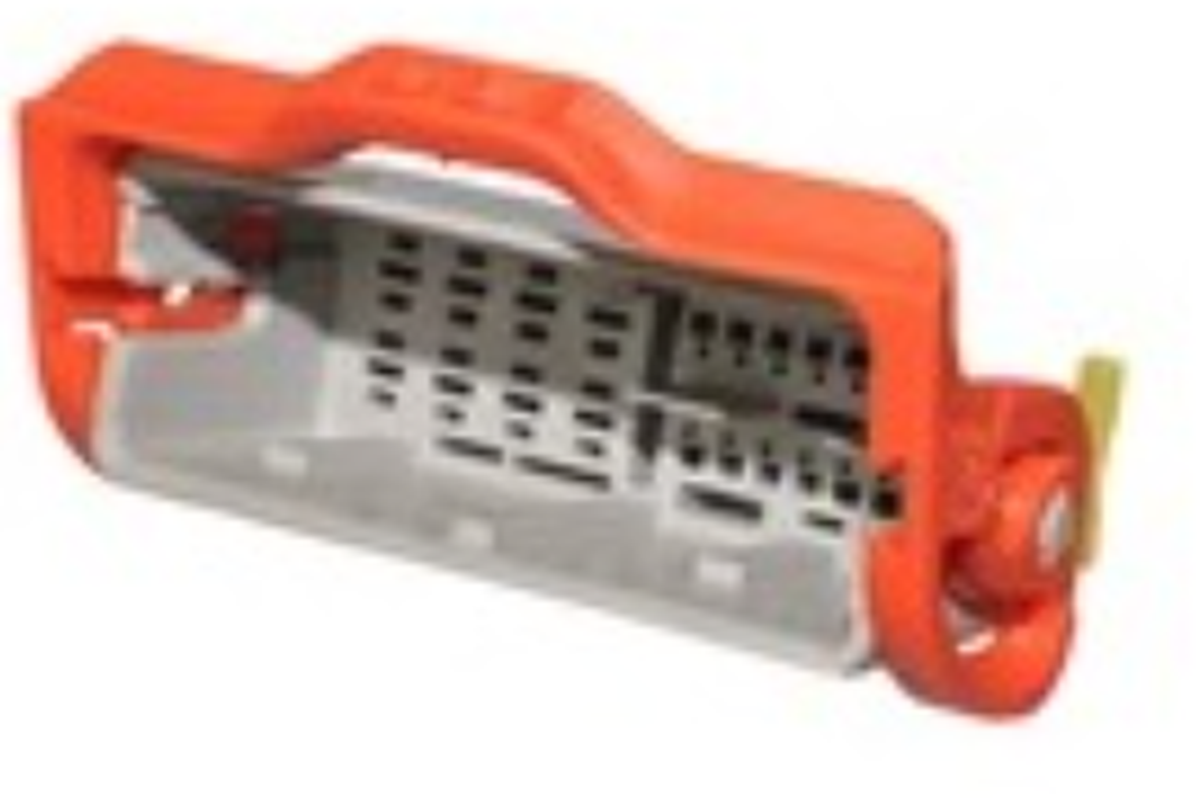 24 Way M DCS-2 2.8 MQS 0.64 Unsealed Connector Gray