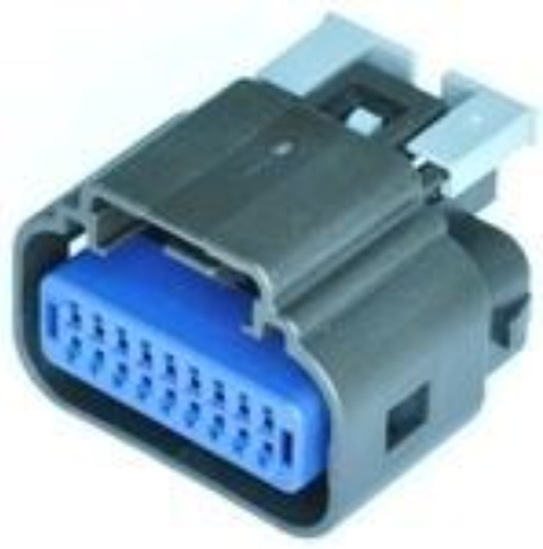 18 Way F MTS-B 0.64 Sealed Connector Black