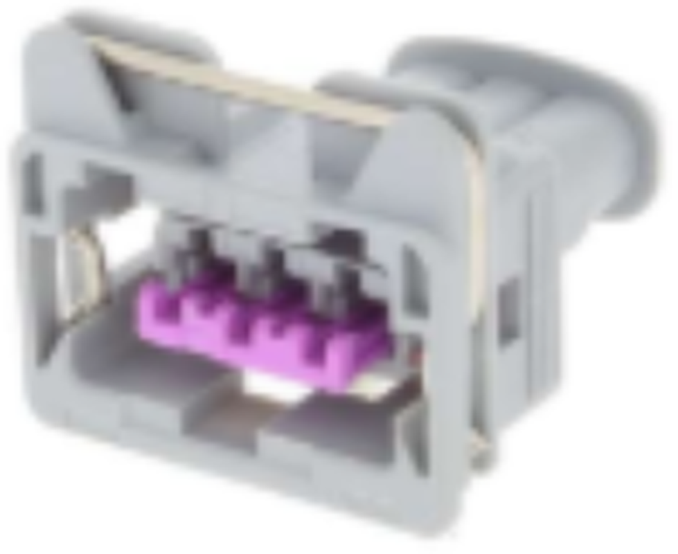 3 Way F TIMER 2.8 Sealed Connector Black