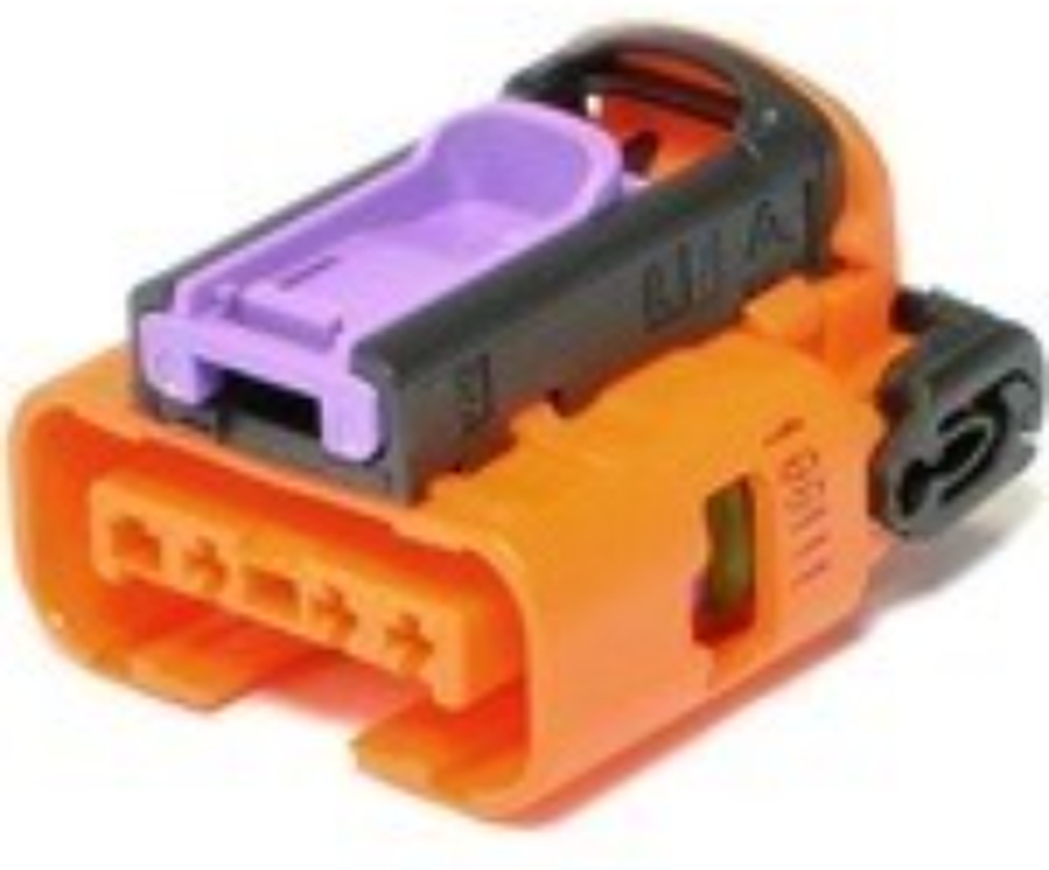 4 Way F DCS-2 1.5 Sealed Connector Orange