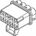 8 Way F MetriPack (M/P) 280 Sealed Connector Flexlock Natural