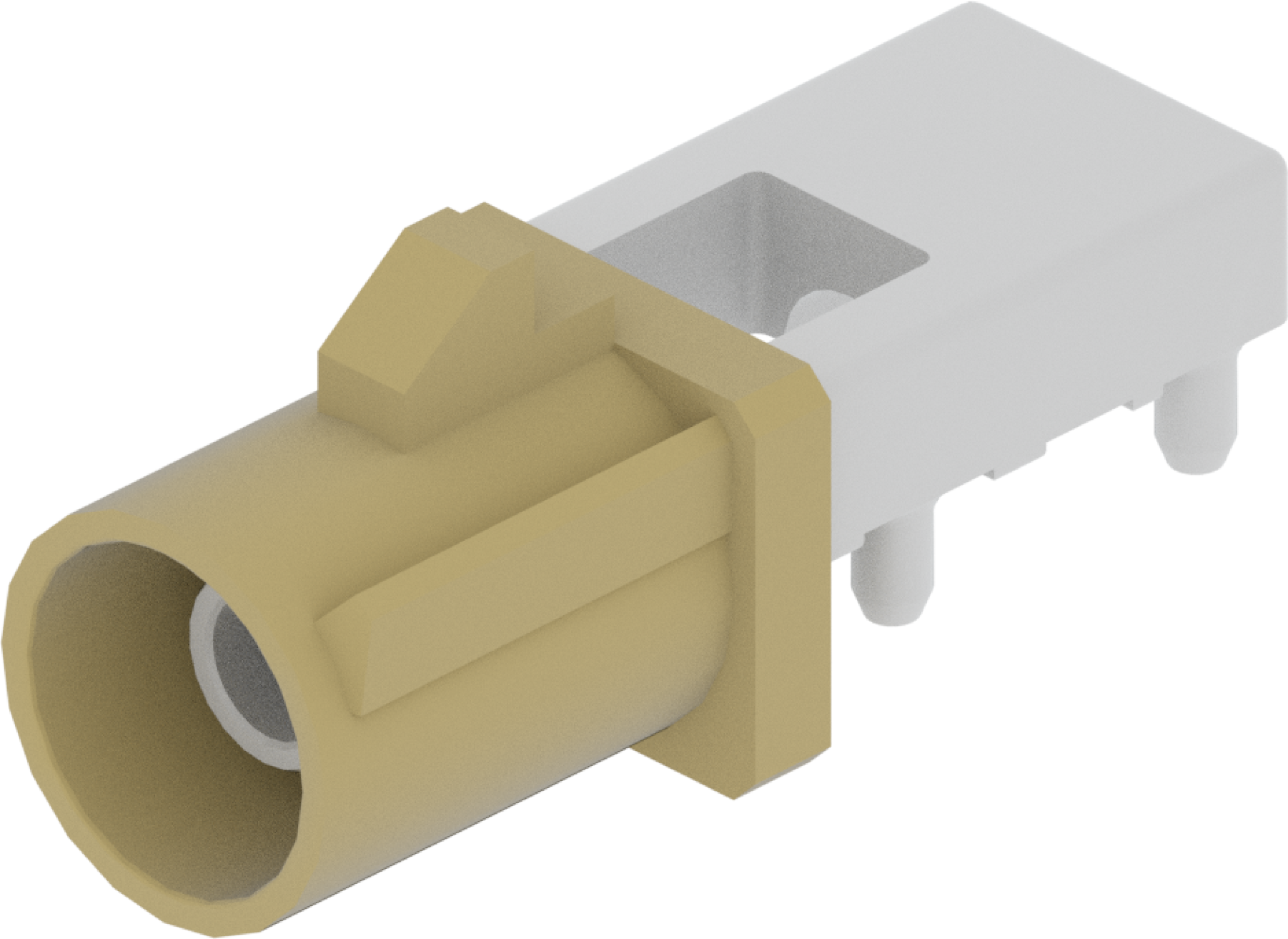 1 Port 1 Row Male Fakra Beige Code I