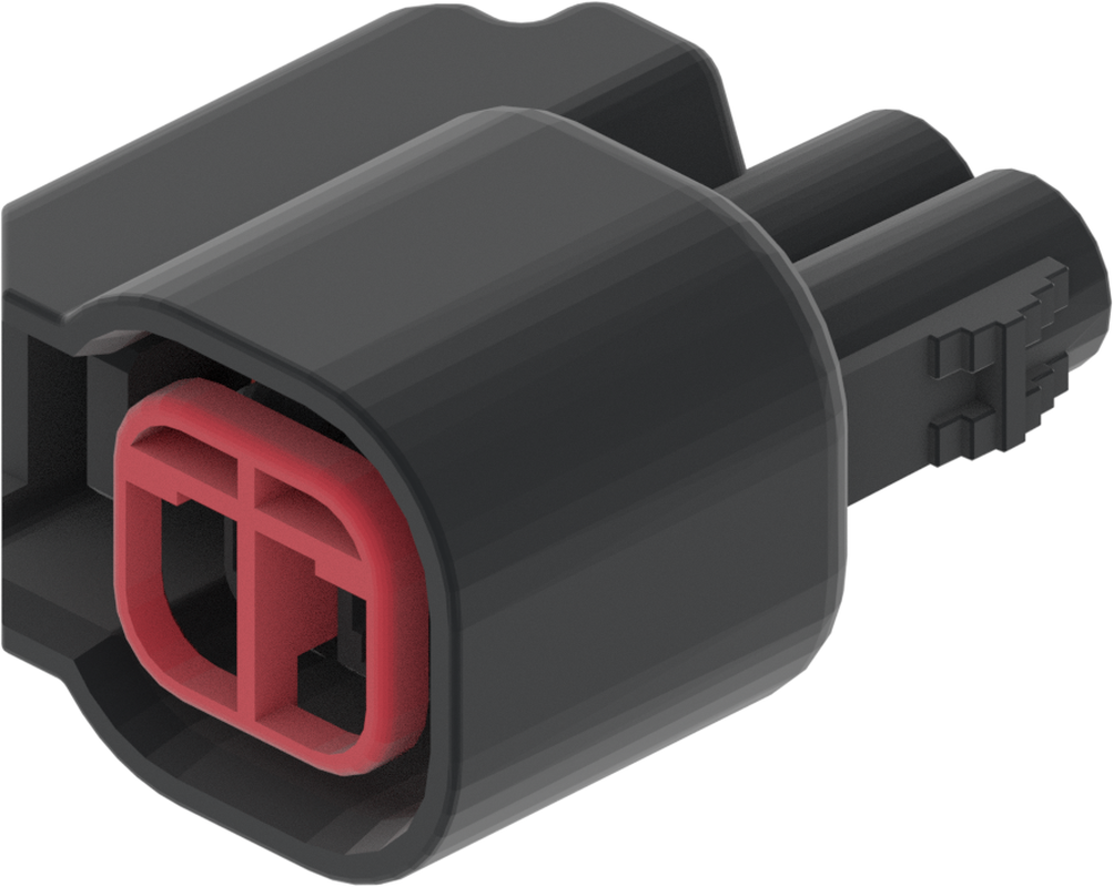 2 Way F OCS 1.5 Sealed Connector Black