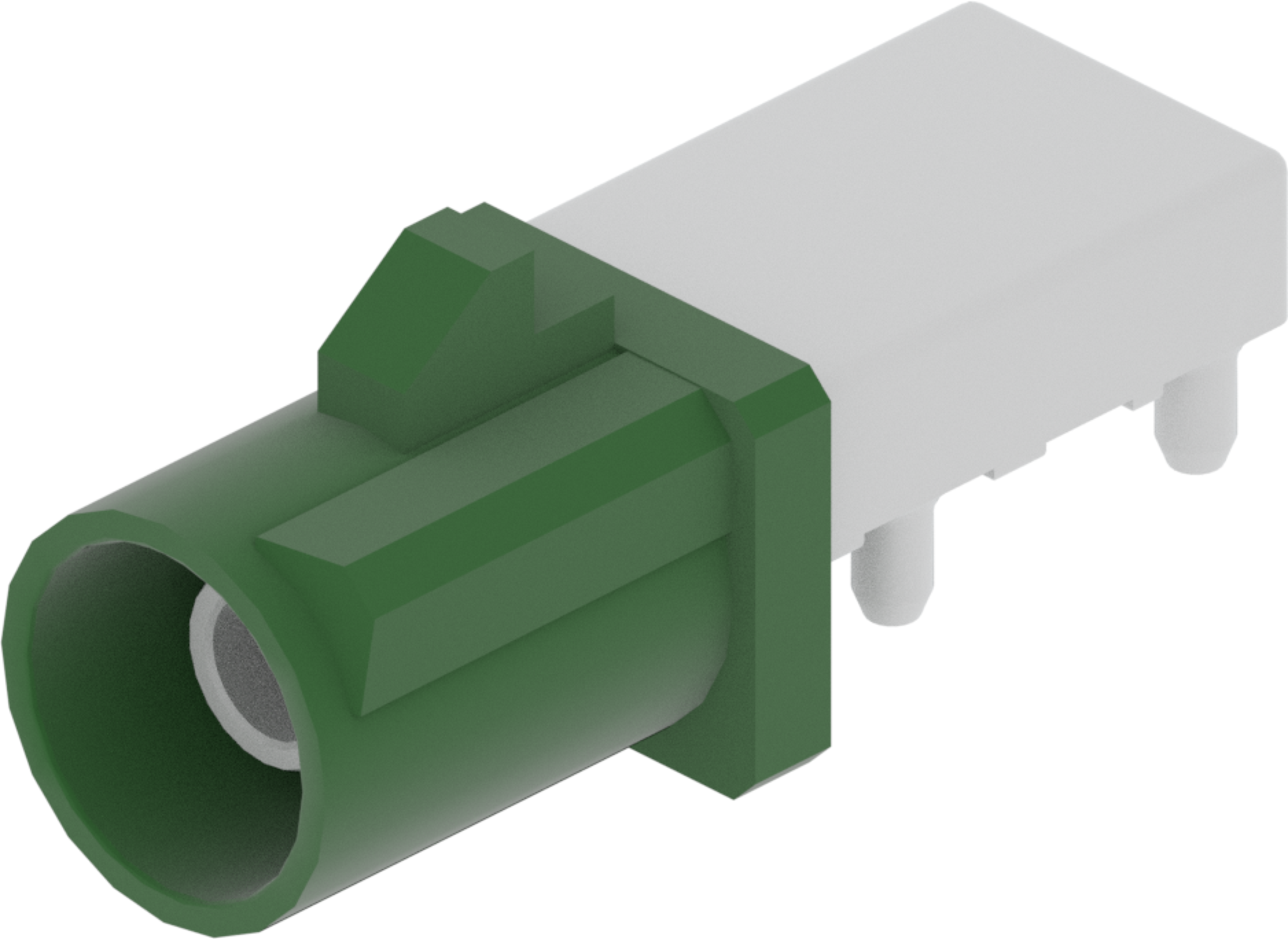 1 Port 1 Row Male Fakra Green Code E