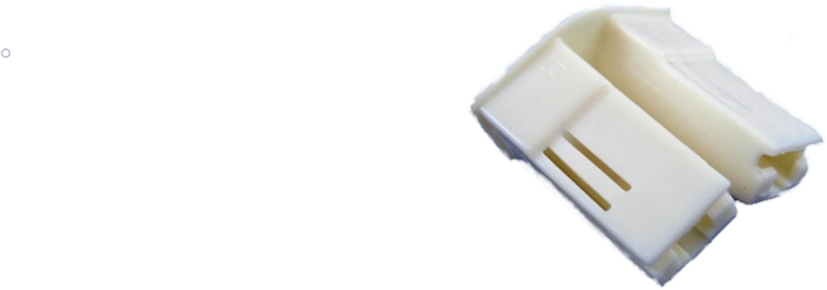 2 Way F MetriPack (M/P) 6.3 Unsealed Connector Cream