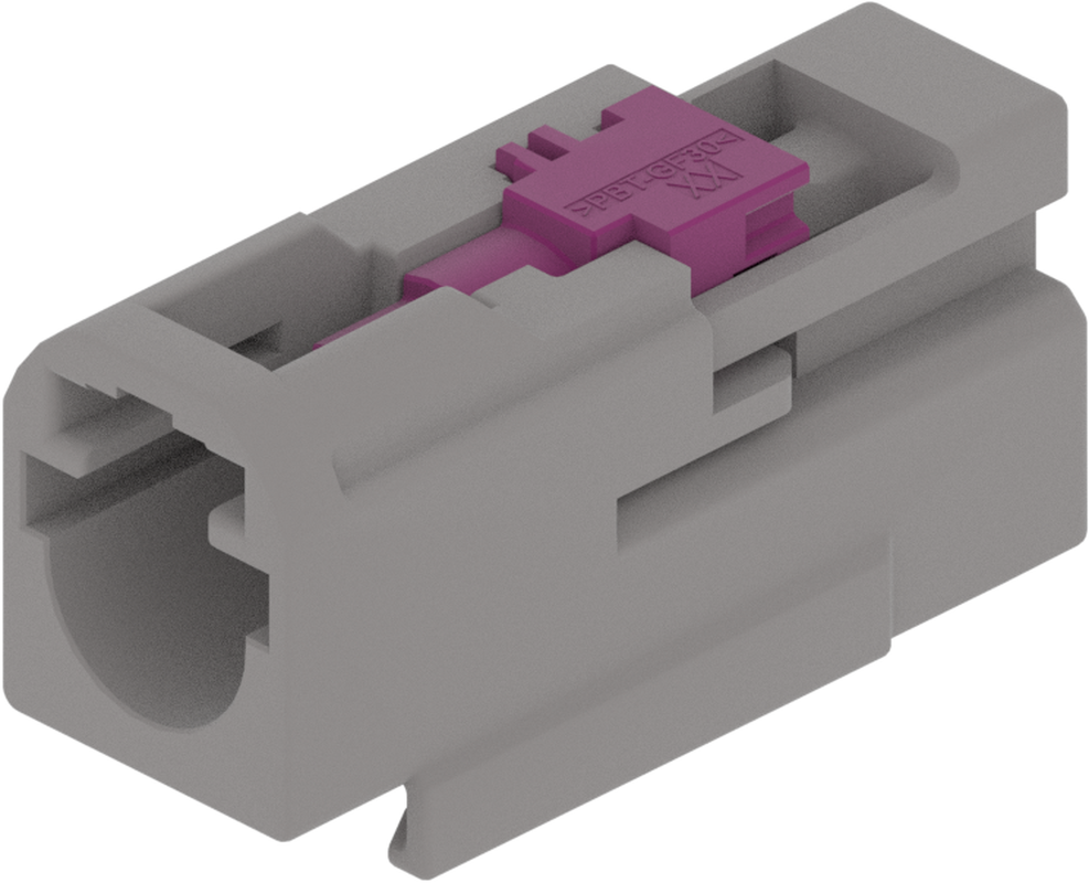 1 Port 1 Row MCA-B Male Mini Coax Grey Code G