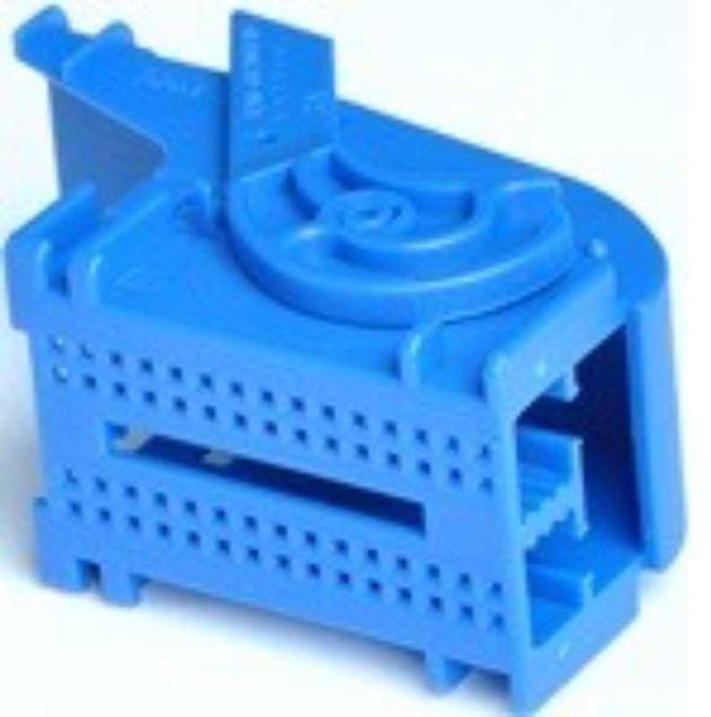 60 Way F MTS 0.64 Unsealed Connector Blue