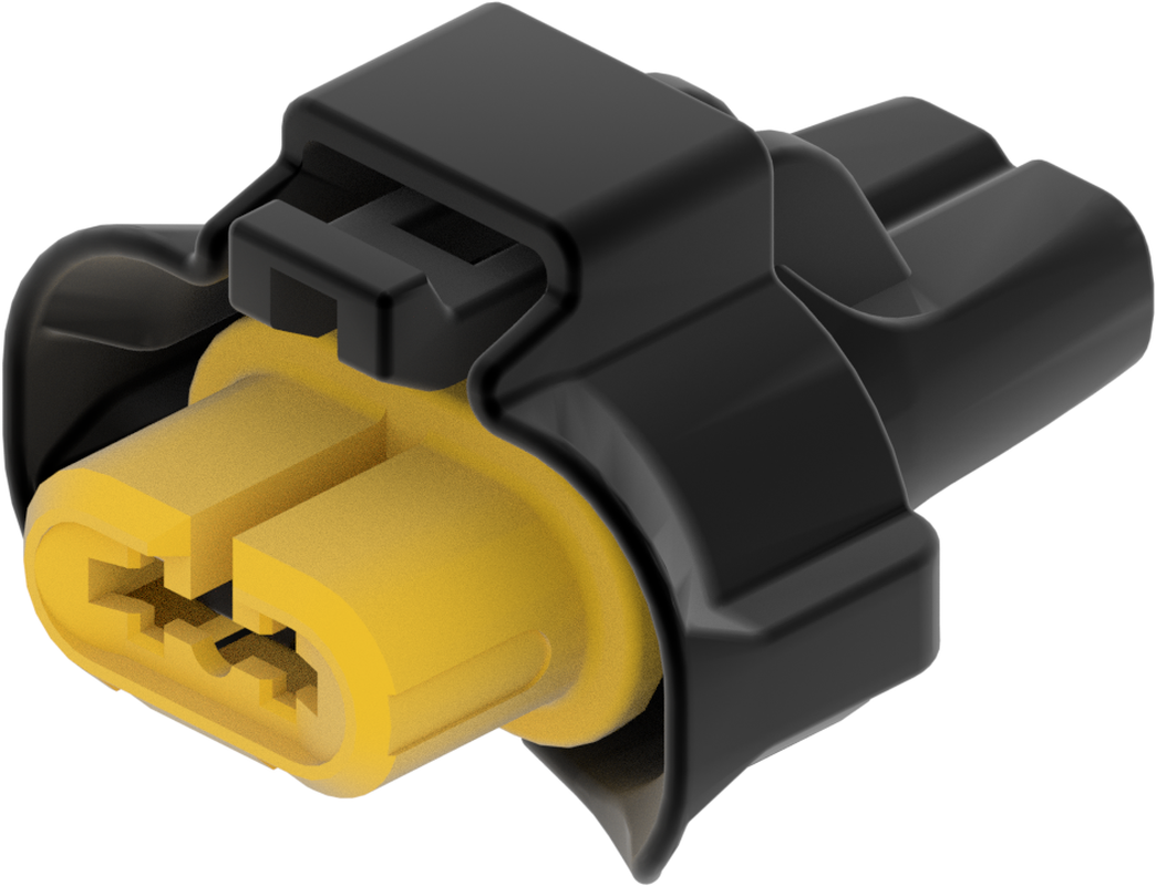 2 Way F DCS-2 2.8 Sealed Connector Yellow