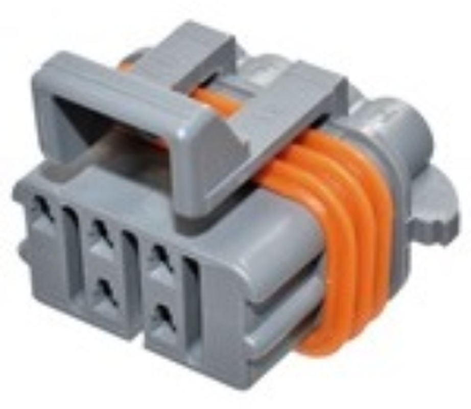 8 Way F MetriPack (M/P) 1.5 Sealed Connector Gray-Medium