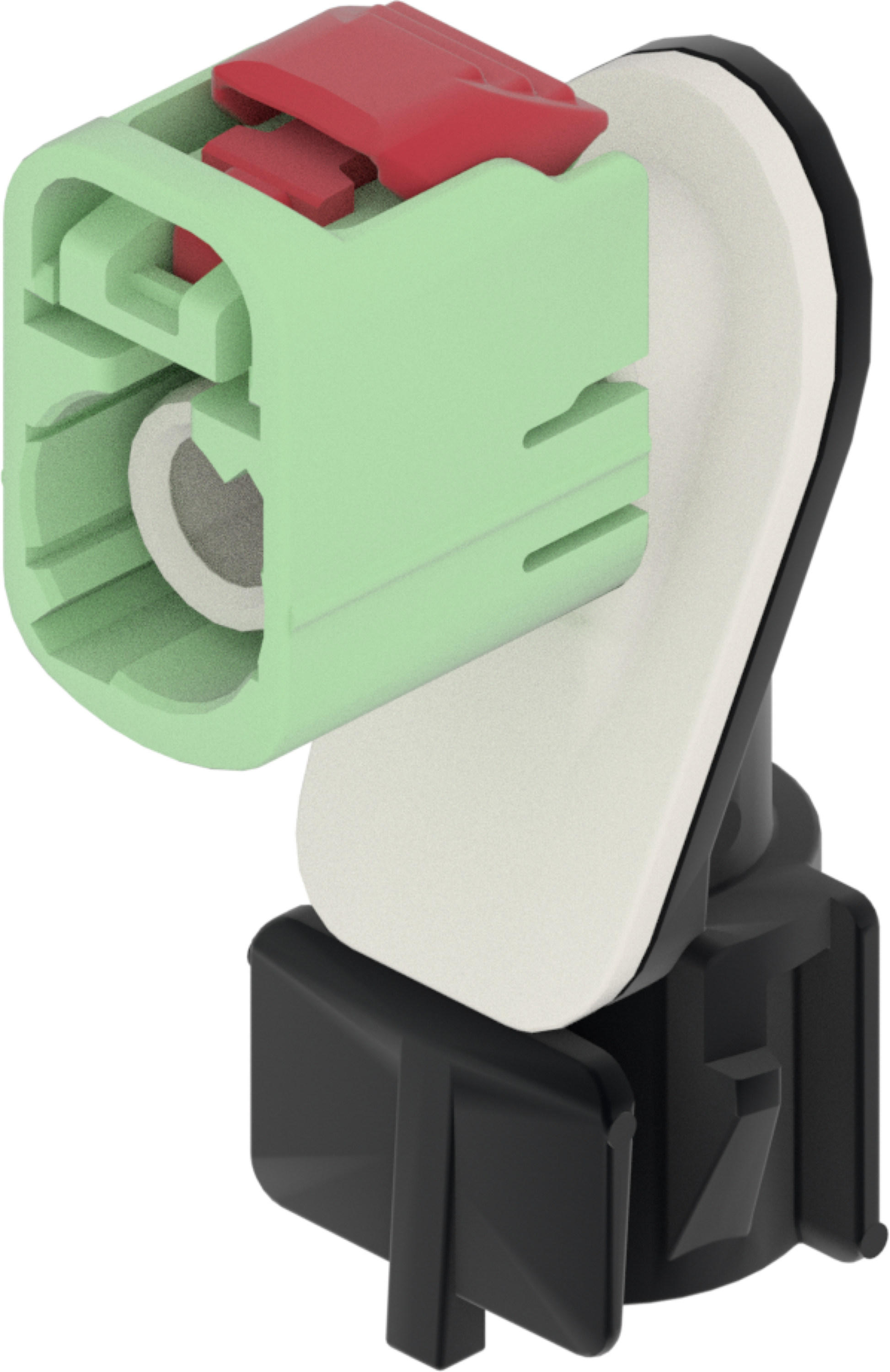 1 Port 1 Row Male Fakra Green Light Code N