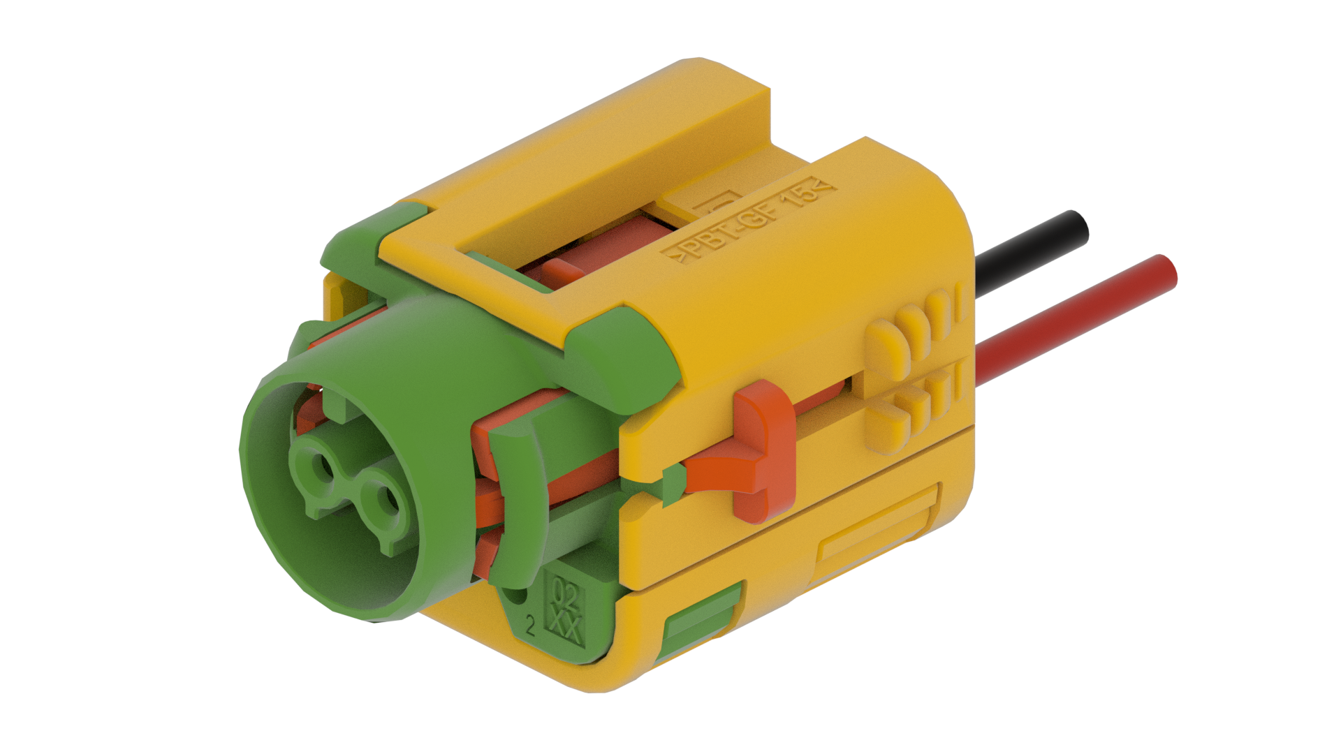 SRS Connector ABX-5 Spring Lock 180° Code Z