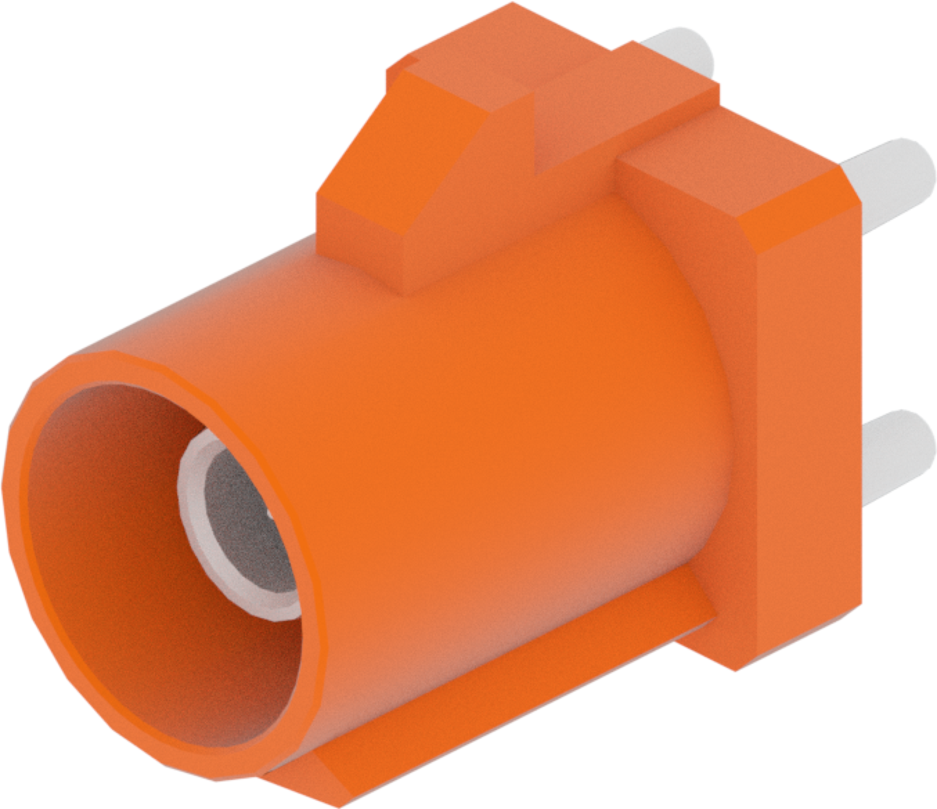 1 Port 1 Row Male Fakra Orange Light Code M