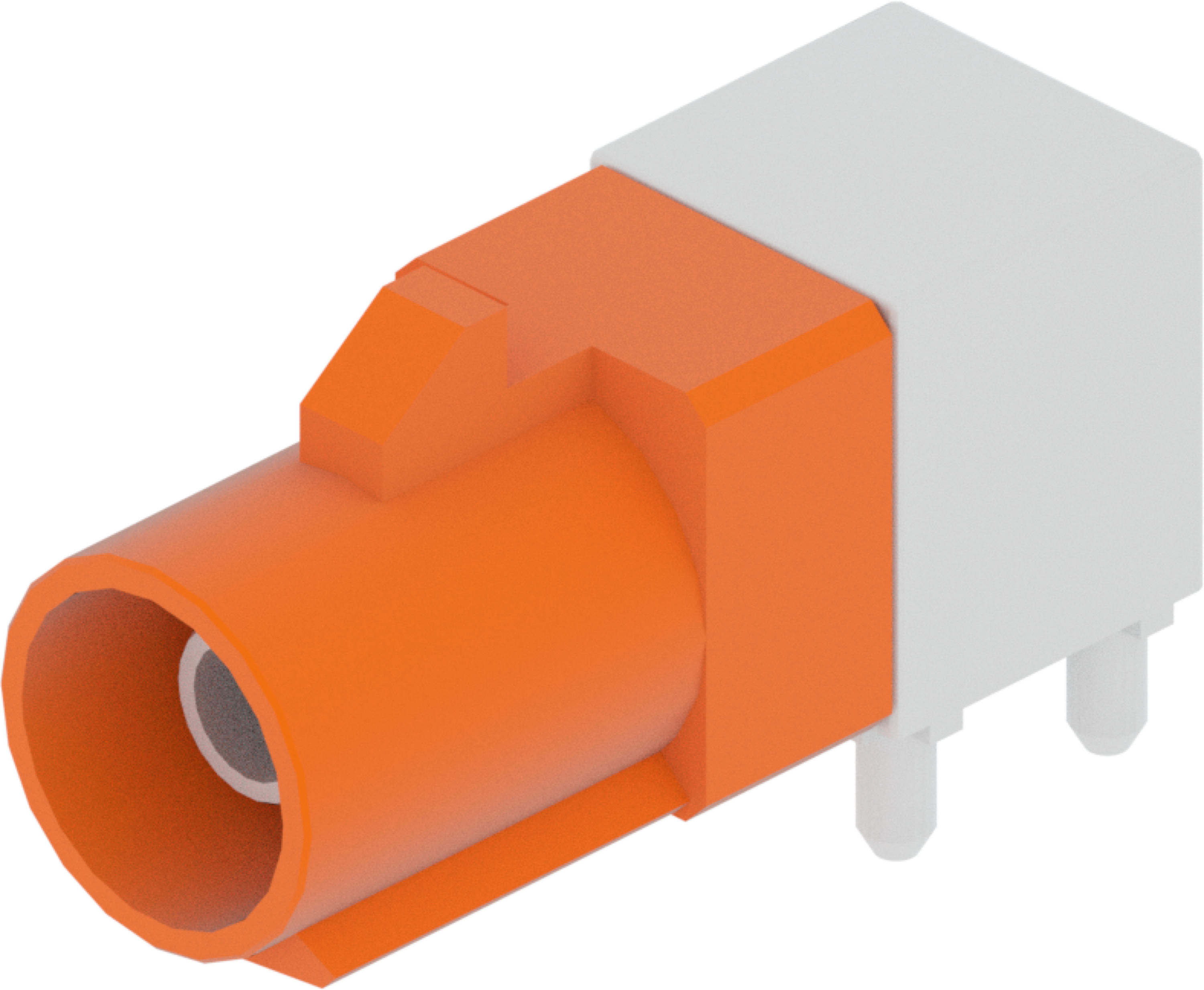 1 Port 1 Row Male Fakra Orange Light Code M
