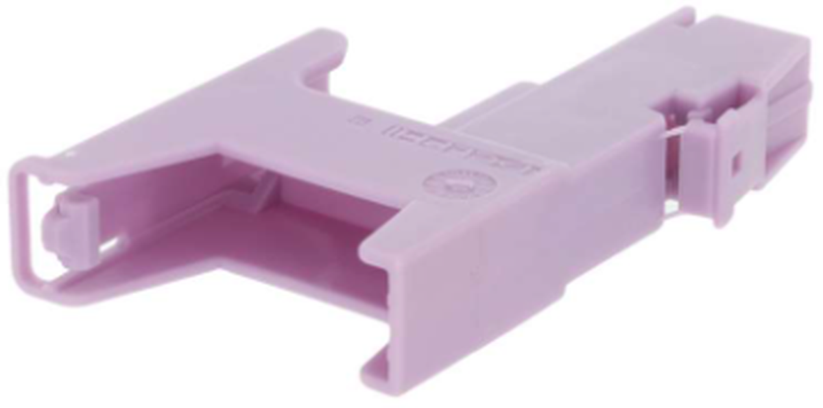 1 Way F LSK 8.0 Unsealed Connector Purple-Light