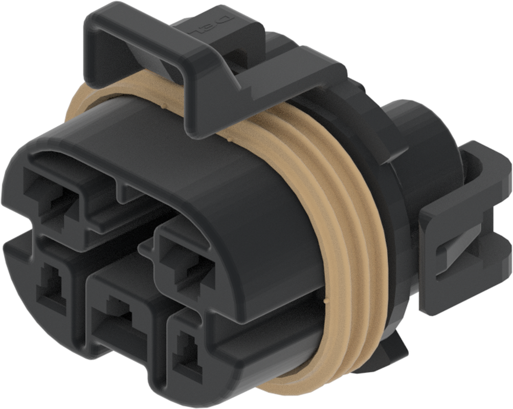 5 Way F MetriPack (M/P) 2.8 6.3 Sealed Connector Black