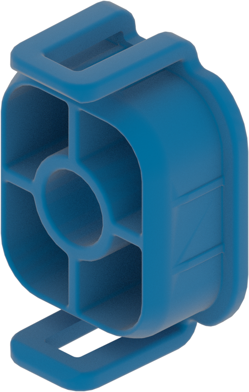 LOCK RETAINER RED