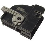16 Way F 0.64 MTS 2.8 SLK Unsealed Connector Black