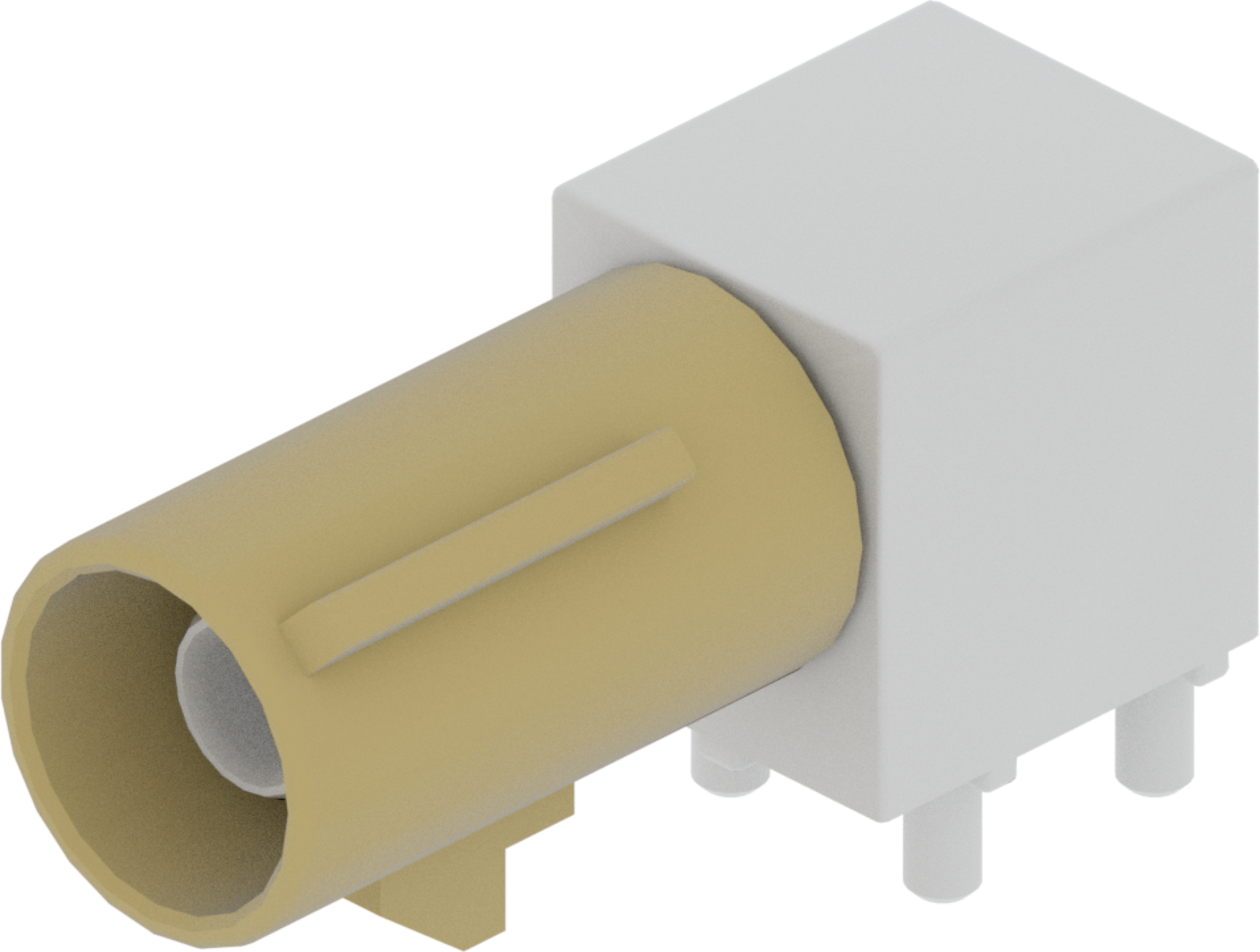 1 Port 1 Row Male Fakra Beige Code I