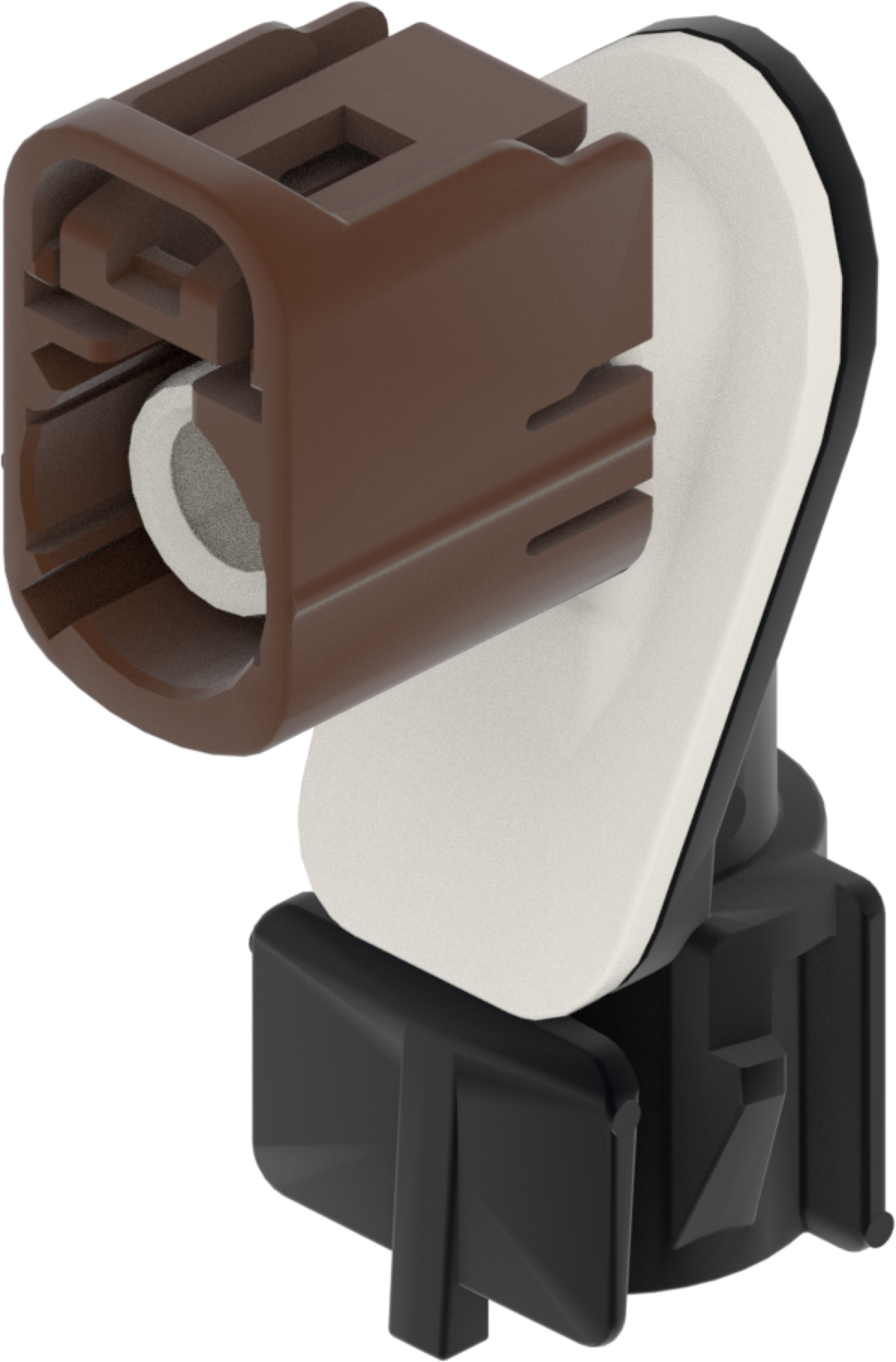 1 Port 1 Row Male Fakra Brown Code F