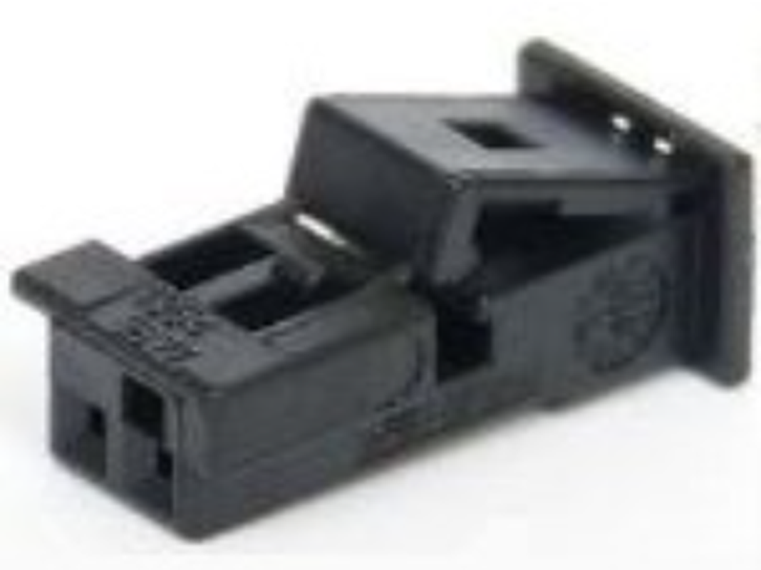 2 Way F MTS 0.64 Unsealed Connector Black