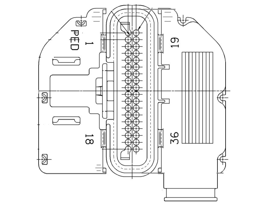 LOCK STRAIN RLF MIC/P 100W RH  GRA