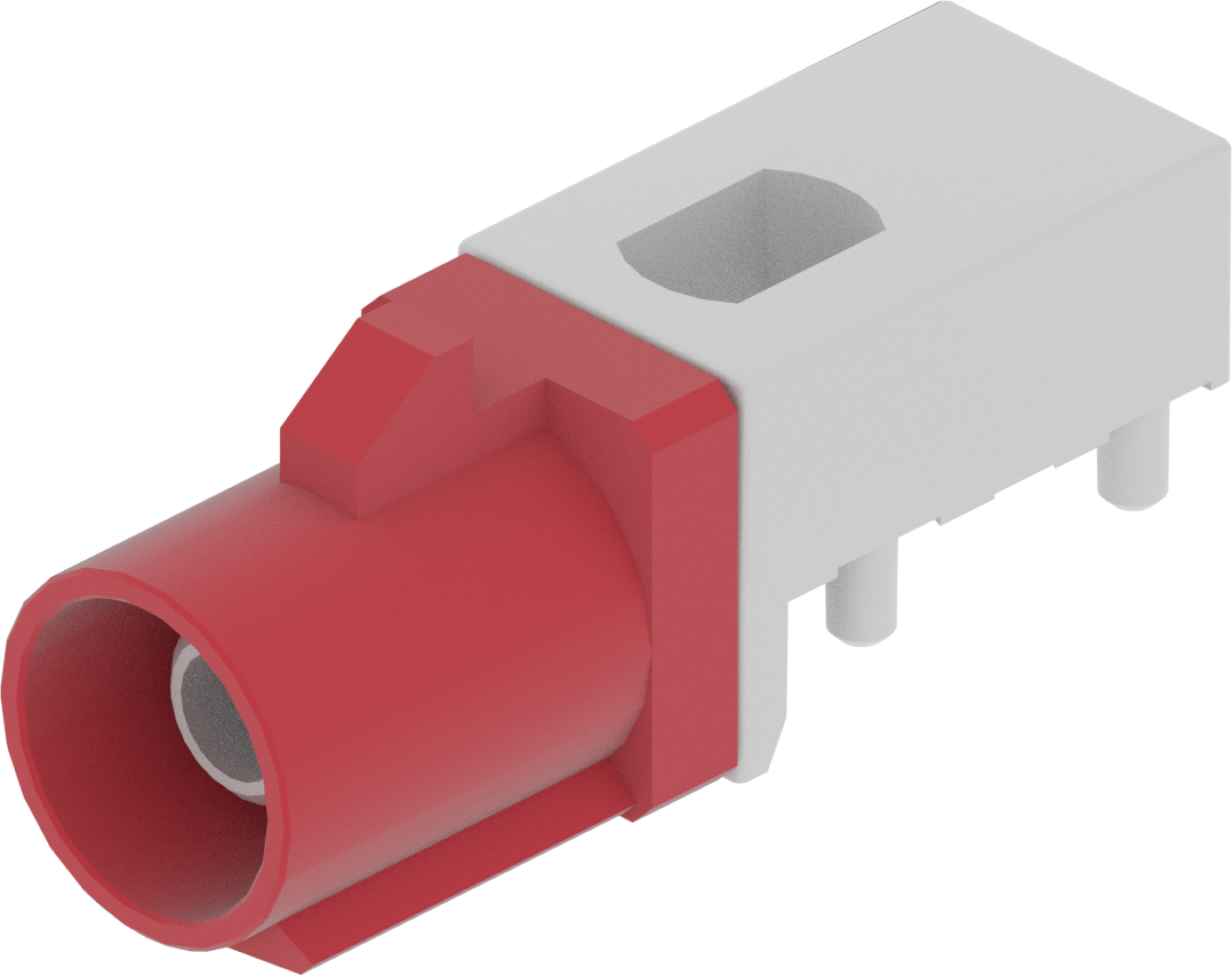 1 Port 1 Row Male Fakra Red Light Code L