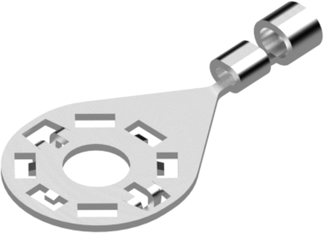 Ring Unsealed Terminal Cross Sec (2 - 4 mm²)