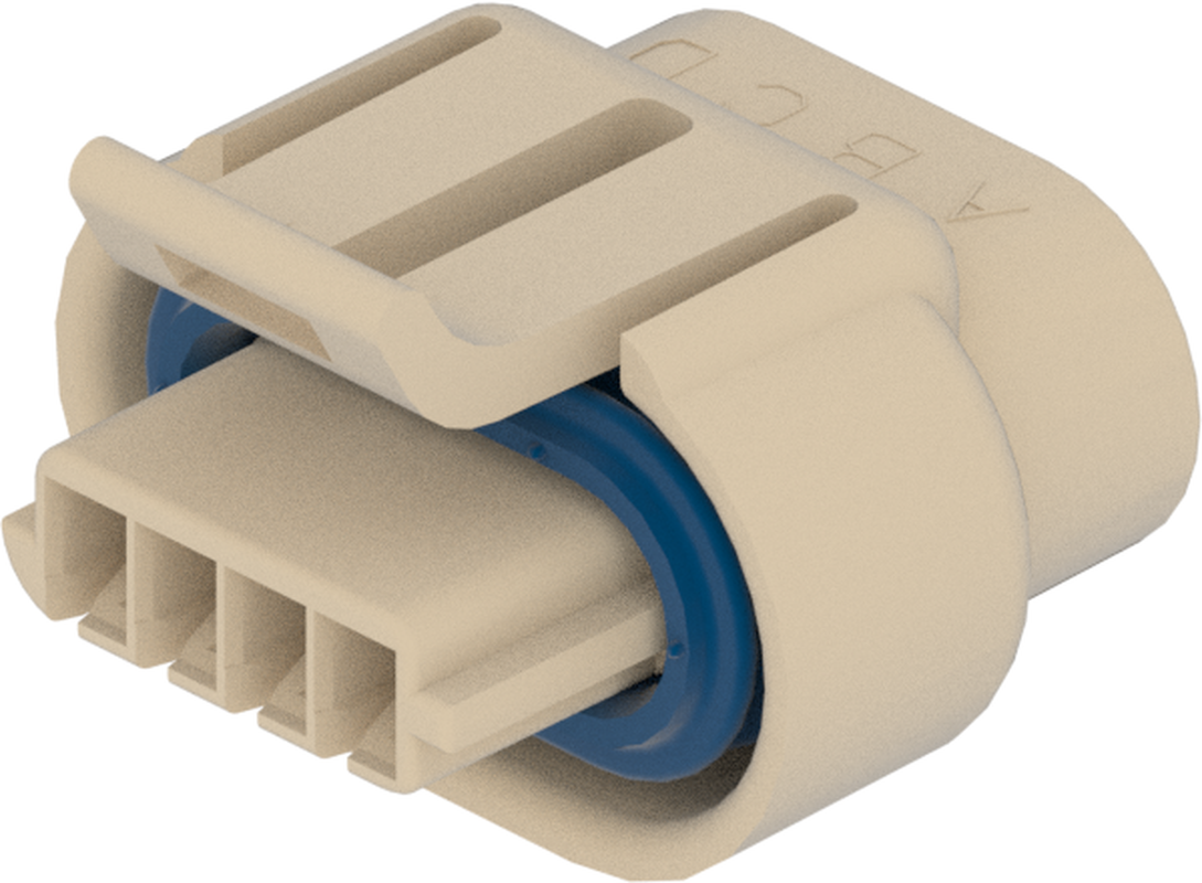 4 Way F MetriPack (M/P) 1.5 Sealed Connector Cream