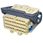 40 Way M 1.5 YESC 2.8 TAB Unsealed Connector Natural