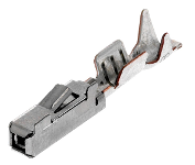 0.64 MTS Female Locking Lance Unsealed Terminal Cross Sec (0.5 - 0.75 mm²)