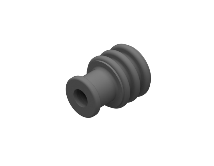 SINGLE WIRE SEAL FITS TO 4.85 mm CAVITY