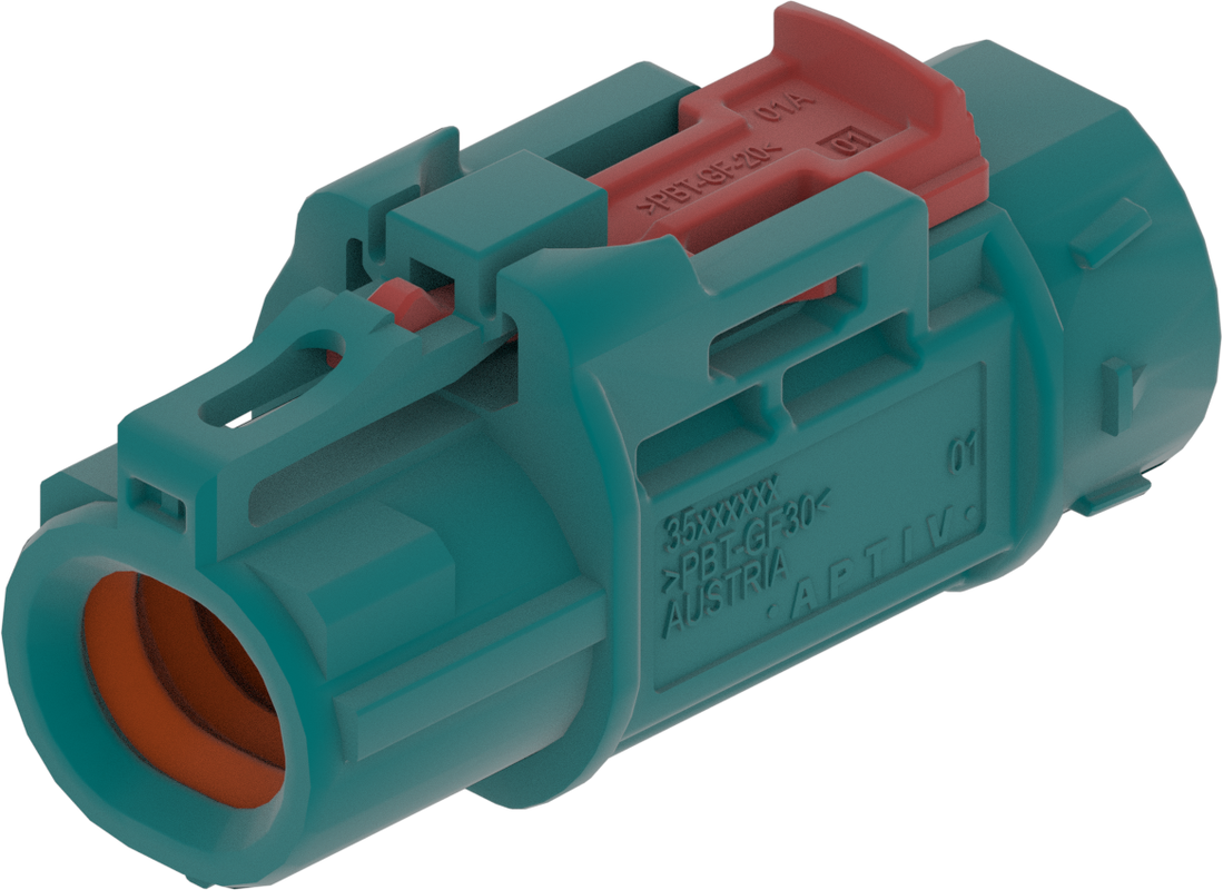 1 Port 1 Row Female H-MTD Water Blue Code Z