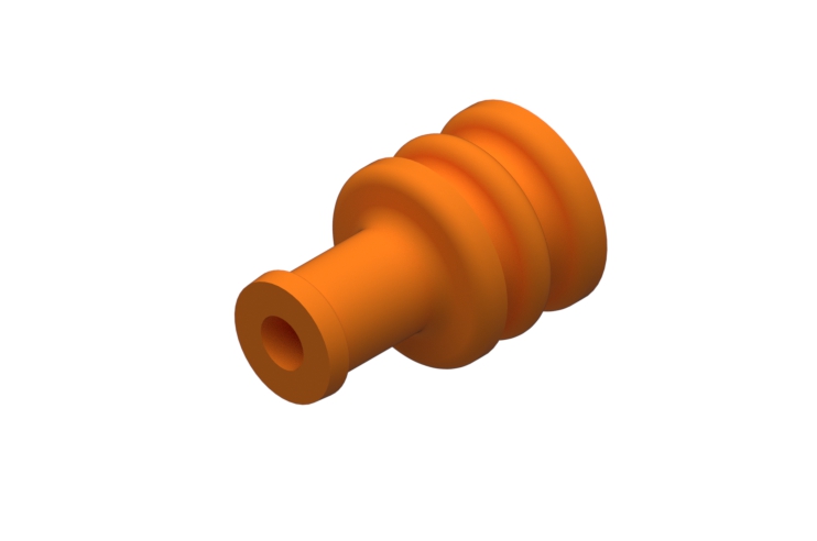 SEAL CBL 1W CAVITY  ORANGE