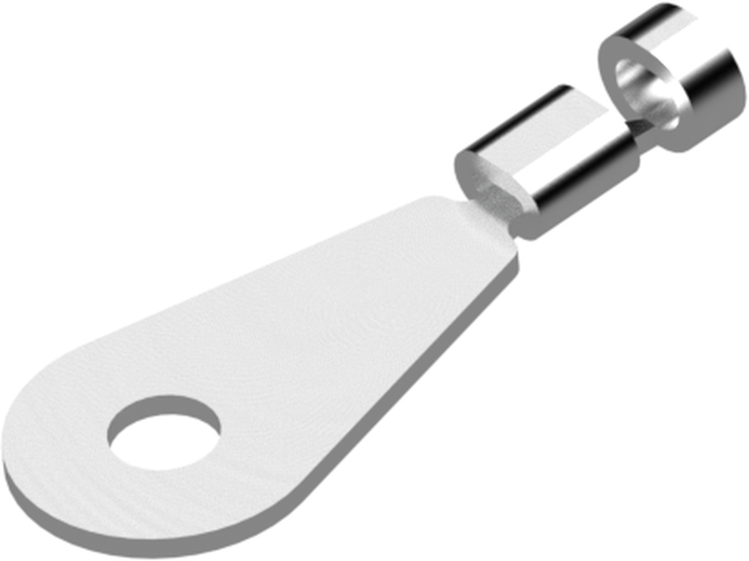 Ring Unsealed Terminal Cross Sec (8 - 8 mm²)
