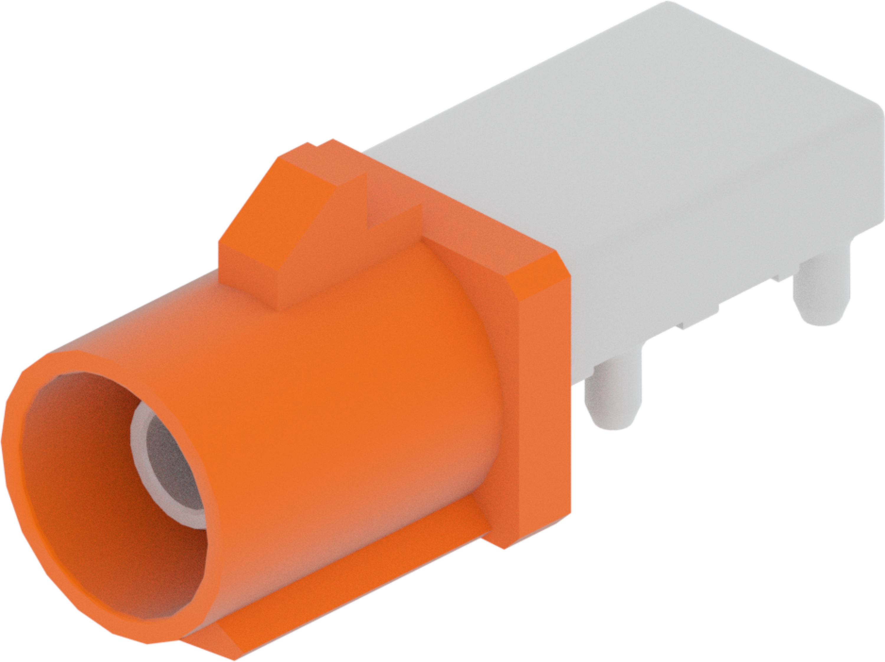1 Port 1 Row Male Fakra Orange Light Code M