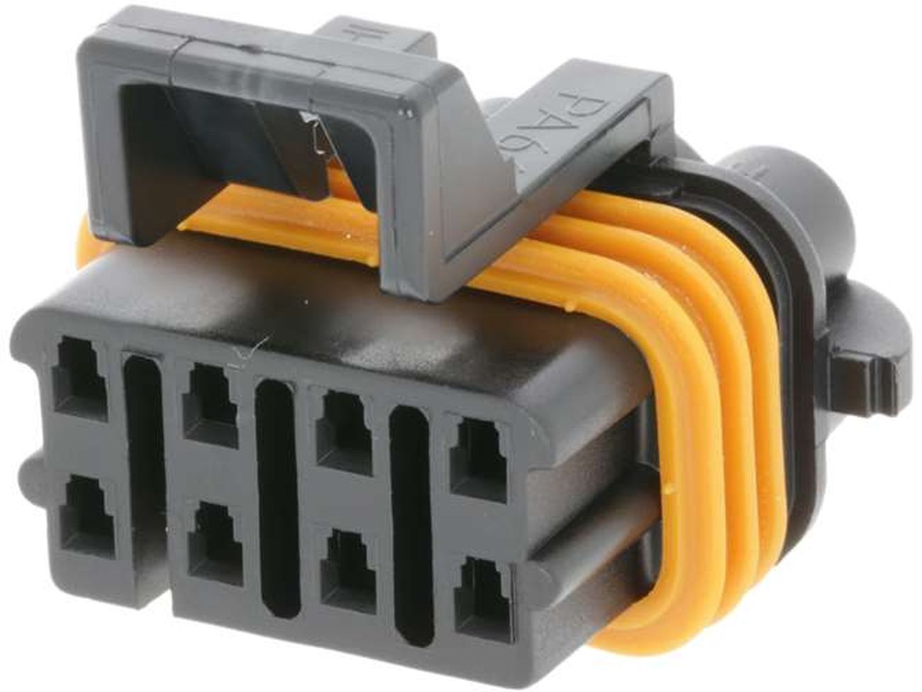 8 Way 1.5 MetriPack (M/P) Sealed Connector Black