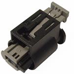 2 Way F Minitwin (MTS/DUO-TWIN) 0.64 Sealed Connector Black