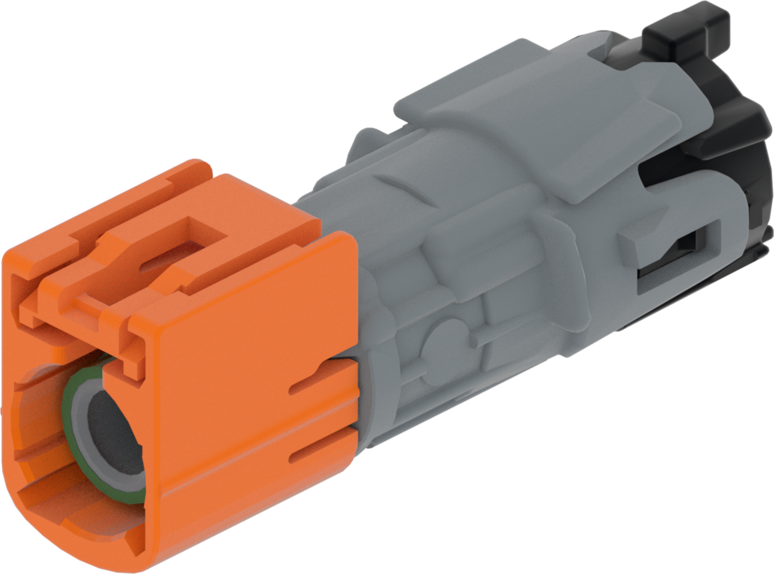 1 Port 1 Row Female Fakra Orange Light Code M