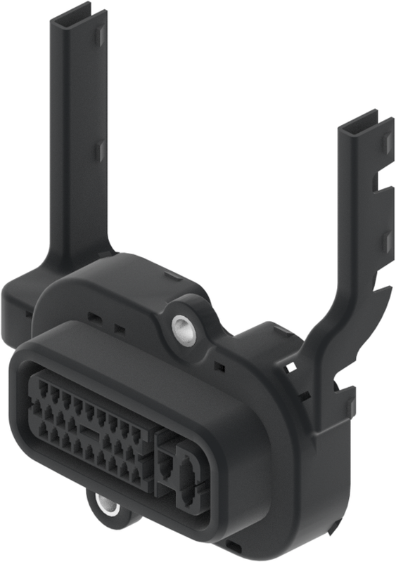 28 Way F HES 1.0 2.4 Sealed Connector Black