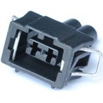 2 Way F APCS 2.8 Sealed Connector Black