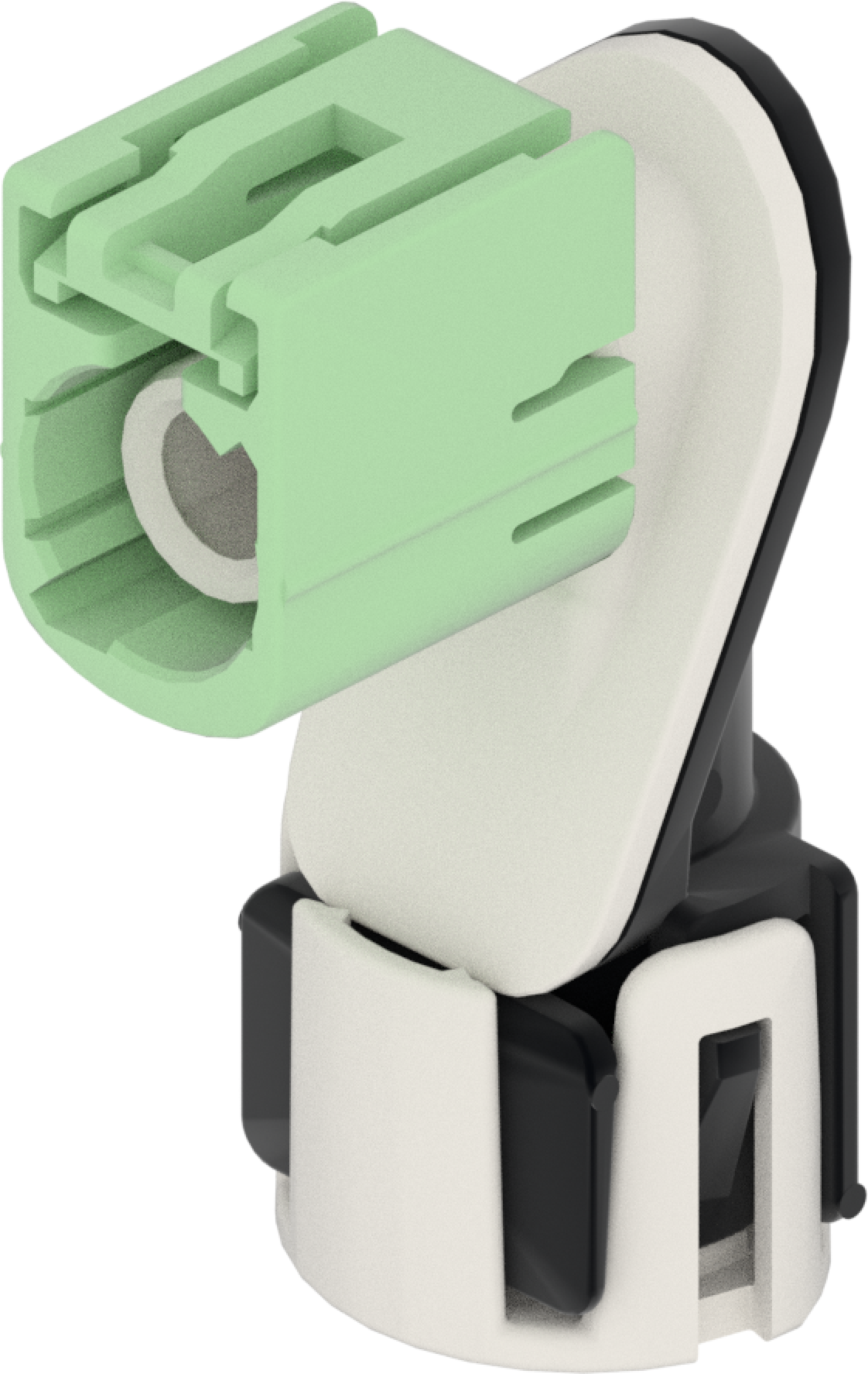 1 Port 1 Row Female Fakra Green Light Code N