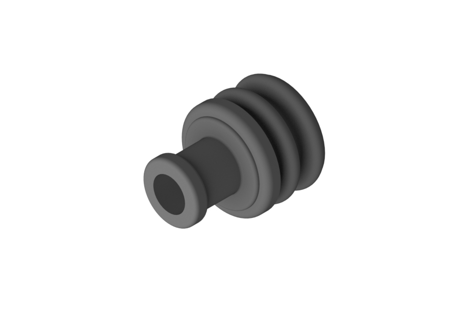 SINGLE WIRE SEAL FITS TO 6.45 mm CAVITY