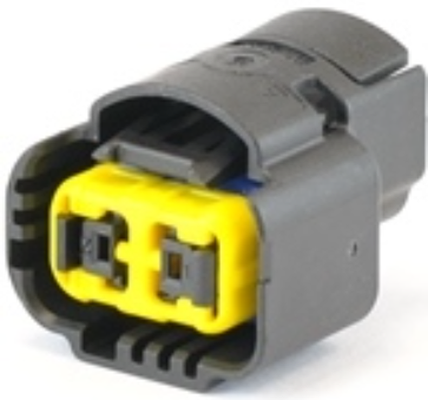 2 Way F GTS-2 1.5 Sealed Connector Black
