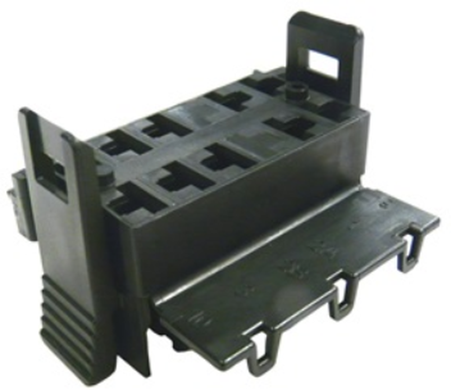 12 Way F MetriPack (M/P) 6.3 Unsealed Connector Black