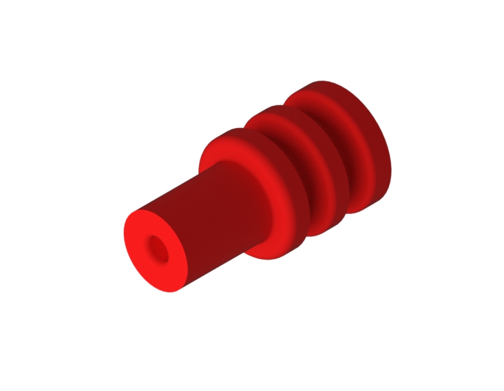 SINGLE WIRE SEAL FITS TO 3.6 mm CAVITY