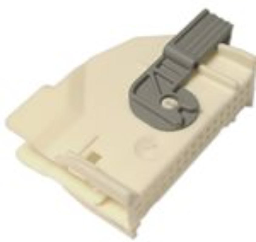 32 Way F MTS 0.64 Unsealed Connector Natural