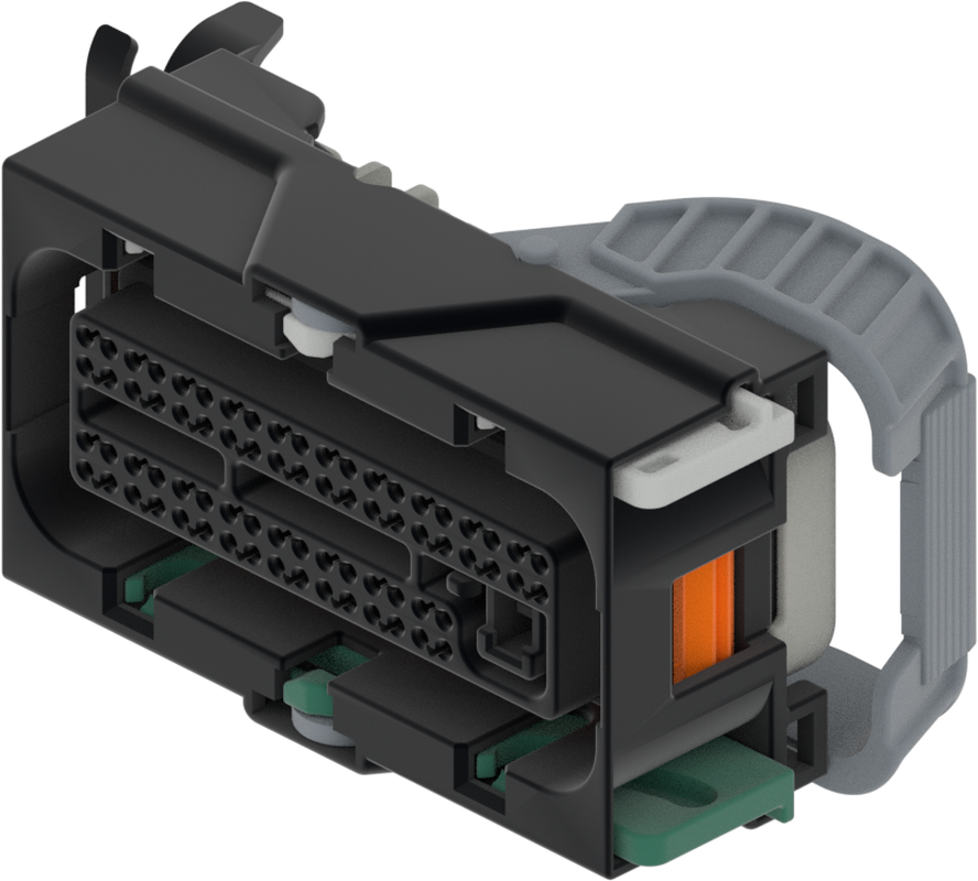 73 Way Female MIXED Sealed Connector Black