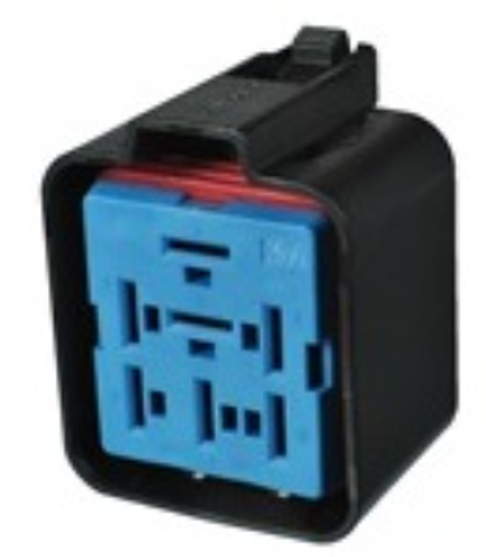 7 Way F DCS-1 6.3 Sealed Connector Black
