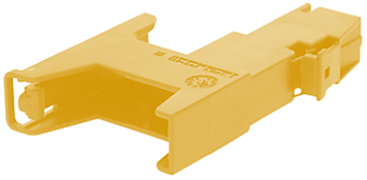 1 Way F LSK 8.0 Unsealed Connector Yellow