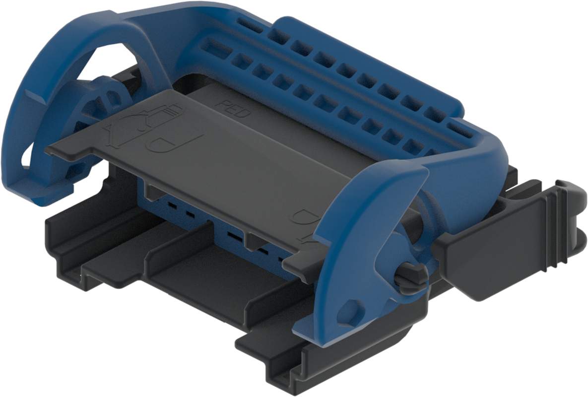 18 Way M GT 1.5 2.8 Unsealed Connector Black